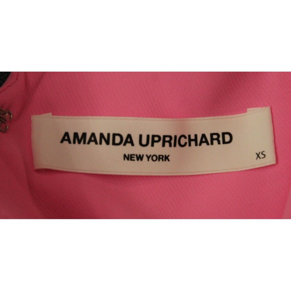 Amanda Uprichard Allora Dress in Shocking Pink REVOLVE Size Extra Small XS - Picture 3 of 4